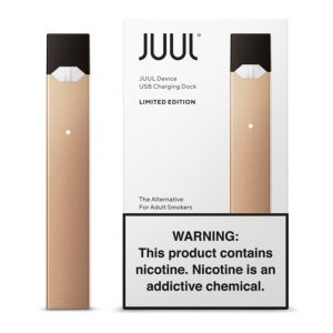 Blush Gold JUUL Device（玫瑰金限量版JUUL设备）