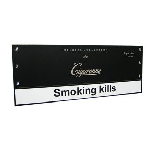Cigaronne Royal Slims XL Filter Black（佳加隆皇家超长黑标香烟）