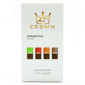 Crown Refillable JUUL Pods（皇冠可填充烟弹）