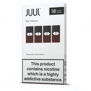 Rich Tobacco Refill JUUL Pods（浓郁烟草补充烟弹）
